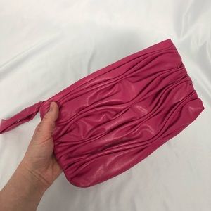 Vintage ruffle ELIZABETH ARDEN clutch